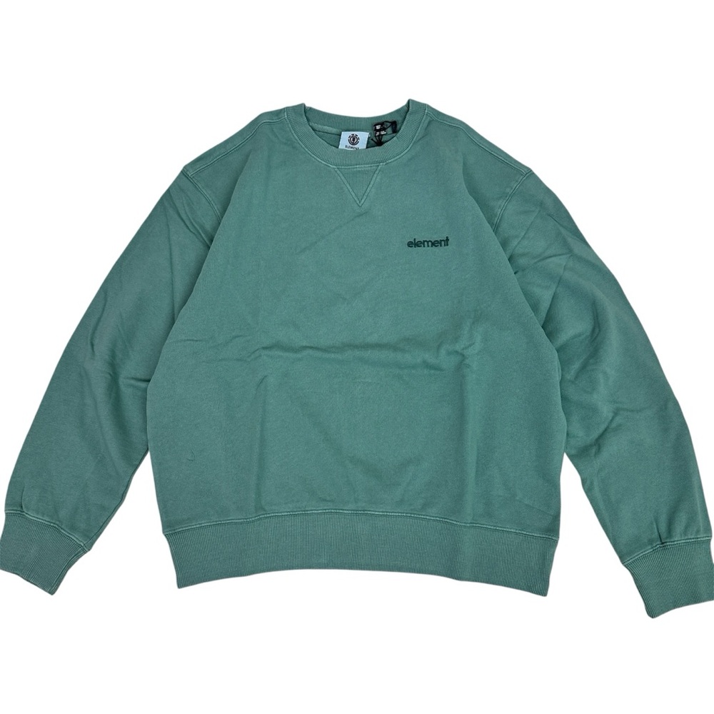 Element Men's Green Crewneck Pullover Sweatshirt